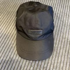 SUPREME シュプリーム 23SS レザーパッチ ナイロンキャップ - メルカリ