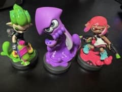 アミーボ　amiibo スプラトゥーン 3体セットのサムネイル