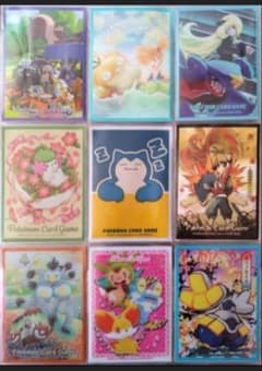 ポケモンカード デッキシールド キャラクタースリーブ 9種類 バラ売り