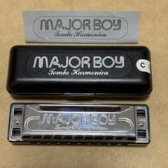 【美品】TOMBO MAJOR BOY ハーモニカ C調 トンボ メジャーボーイのサムネイル