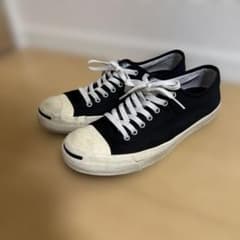 f*7様 Converse Jack Purcell ブラック スニーカー - メルカリ