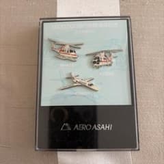 AERO ASAHI 100万飛行時間達成記念 ピンバッジセット - メルカリ