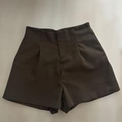 Ada ショートパンツ ダークブラウンのサムネイル