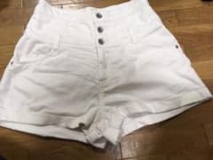 Heather ヘザーショートパンツ ハイウエストパンツ ホワイトパンツのサムネイル