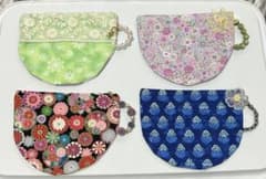 ハンドメイド カップ型コースター 4枚セットのサムネイル
