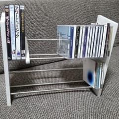 値下げ【78枚収納】木製CDラック、DVDラック、BDラックのサムネイル