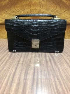 ワニ皮 セカンドバッグのサムネイル