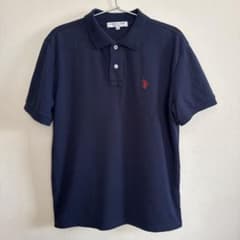 U.S.POLO ASSN 반팔 폴로 셔츠 네이비 감색 여성 S