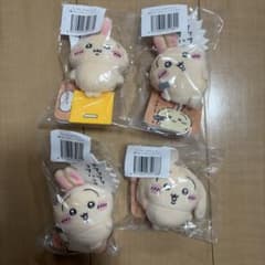 ちいかわ うさぎだらけくじ ぬいぐるみバッジ 4点セット - メルカリ