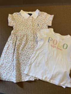 ★お得★ラルフローレン★ワンピースにTシャツお付けします★90センチのサムネイル