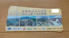 2枚セット】富士急ハイランド等遊園地フリーパス1日引換券/12月/株主