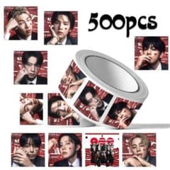 BTS 防弾少年団 ロールシール 500枚 ステッカー ラベルシー