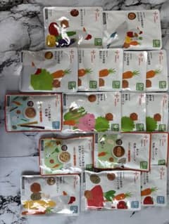 野菜離乳食 17個セット 9ヶ月以上のサムネイル