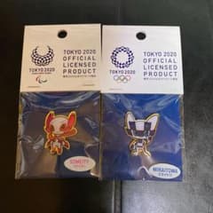 東京オリンピック　ピンバッジ2020ミライトワ.ソメイティのサムネイル