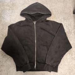 ZARA ジップアップパーカー ブラック Sのサムネイル