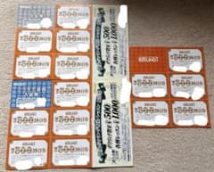 【匿名発送】ラウンドワン 株主優待券 7500円分　2027年1月15日までのサムネイル