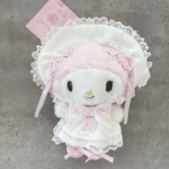 マイメロ ホワイトフリルデザインシリーズ マスコット マイメロディ