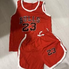 BULLS 23 バスケットボール ユニフォーム セットアップのサムネイル