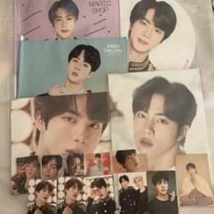 《1週間限定値下げ！》bts jin 団扇 プレフォト フラッグ トレカ等のサムネイル