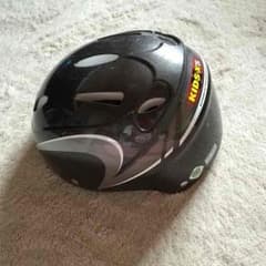 子供用自転車用ヘルメット  黒のサムネイル