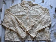 【COCODEAL レースジャケット ベージュ FREE SIZE 春夏 シアーのサムネイル