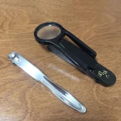 ☆美品☆  爪切り2本セット 貝印ルーペ付爪切り ※バラ売り可‼︎のサムネイル