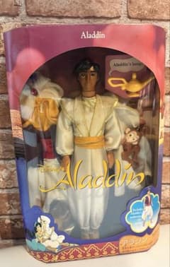 貴重品 未開封 ディズニー アラジン フィギュア マテル社 - メルカリ