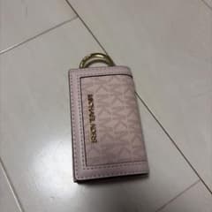 MICHAEL KORS キーケース ピンク MK柄のサムネイル