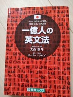 一億人の英文法 すべての日本人に贈る「話すため」の英文法のサムネイル