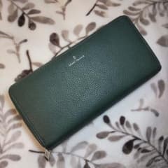 SMART PEOPLE　スマートピープル 長財布 ラウンドファスナー　グリーン SMART PEOPLE スマートピープル 長財布 ラウンドファスナー グリーン