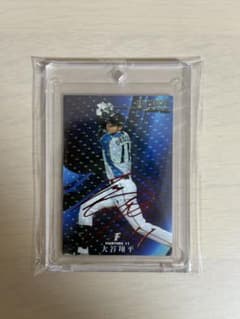 大谷翔平 2017 カルビー スターカード赤箔サイン - メルカリ