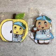 [후나시 카페 한정] 배 파우치 목제 미러 ☆ 핸드 미러 거울 후나시