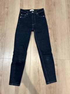 ZARA スキニーデニム EUR32 USA0 ダークブルーのサムネイル
