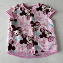 美品 ベビーミニー スリーパー ピンク フリースのサムネイル