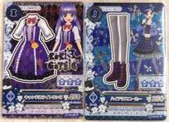 アイカツカード　ロリゴシック　キャンドルライトワンピ　ハイテクスニーカーのサムネイル