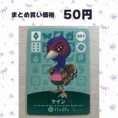 매달린 도부츠의 숲 amiibo 카드 057 케인