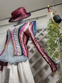 ☆MISSONI 46 サイズ☆ ストライプ カーディガン - メルカリ