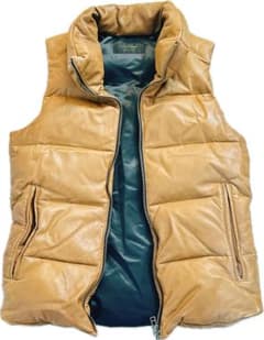 wjk ラム レザー ダウン ベスト S キャメル 羊革 ダブルジェイケー wjk ラム レザー ダウン ベスト L キャメル 羊革 - メルカリ