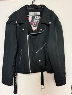 M'OTTO RACING TEAM ダブルライダース ナイロンジャケット Lのサムネイル
