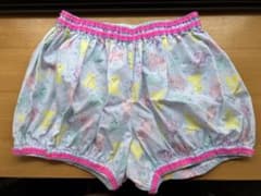 【140】 ネコ柄 ハーフパンツ 【fafa/フェフェ】のサムネイル