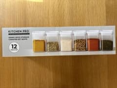 KITCHEN PRO 調味料スパイス収納ケース 5ピースのサムネイル