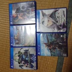 PS4ソフト5本セットまとめ売りのサムネイル