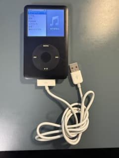 Apple iPod Classic 80GB 第6世代 動作品 充電ケーブル - メルカリ
