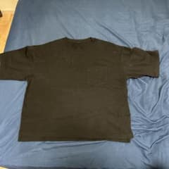 黒 半袖 Tシャツ ポケット付きのサムネイル