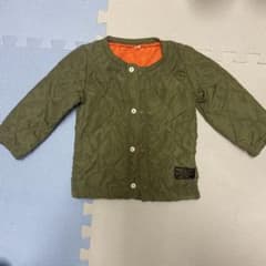 キッズ ジャケット 95サイズ オリーブグリーンのサムネイル