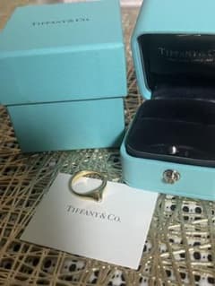 Tiffany & Co. リング 750刻印 - メルカリ