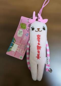 モケケ 栃木限定 岩下の新生姜 ぬいぐるみマスコットのサムネイル