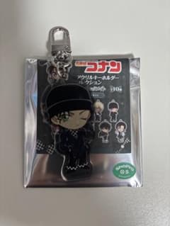 Conan Monochrome Gothic Checkmate Akai Shuichi Acrylic Keychain