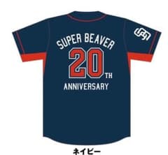 SUPER BEAVER ベースボールシャツ　ネイビー　Lサイズ 新品M☆SUPER BEAVER☆20周年ベースボールシャツ☆ネイビー - メルカリ