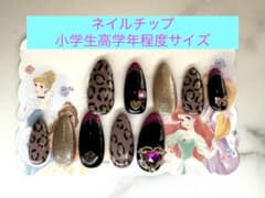 レオパード柄　ジェルネイルチップセットのサムネイル